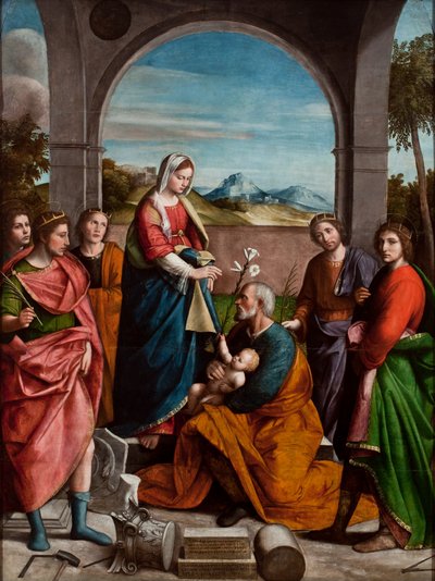 La Sacra Famiglia e i Santi da Niccolò Pisano